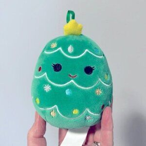 Squishmallow Christmas Tree Leama  4”